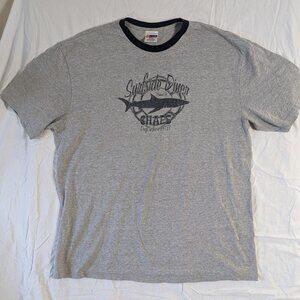 CHAPS SURFSIDE DINER NEW YORK SHORT SLEEVE SHIRT SIZE XL MEN'S FASHION WEAR